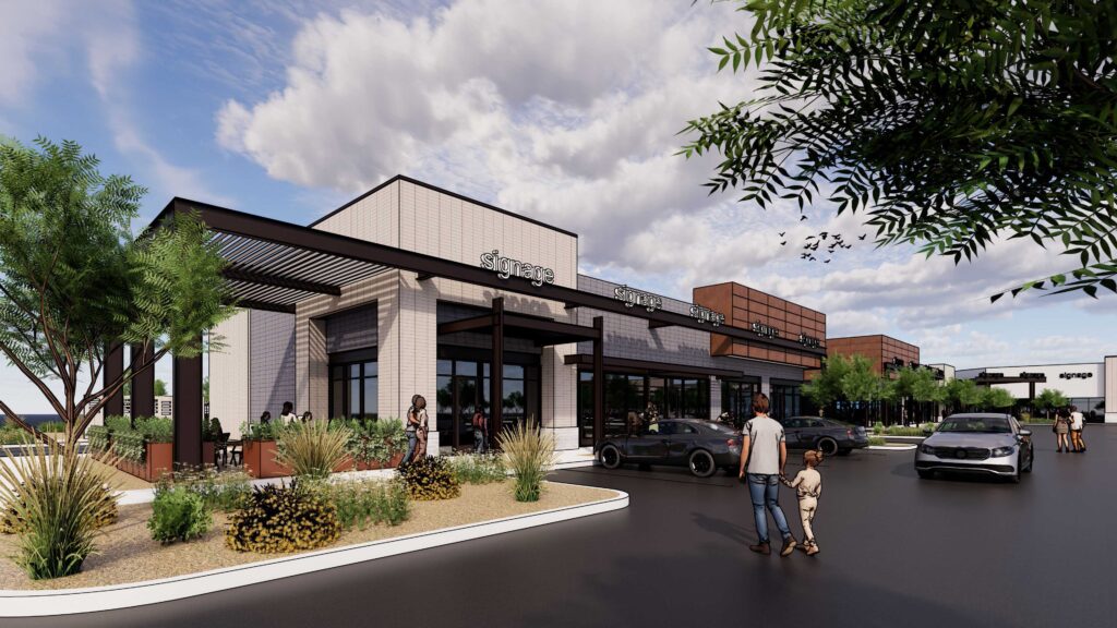 Vestar Small Shops Rendering