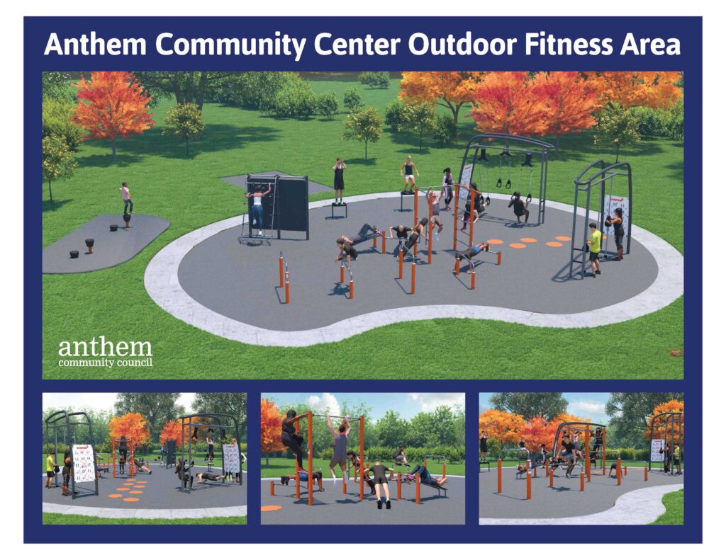 Outdoor Fitness Area Set for Anthem