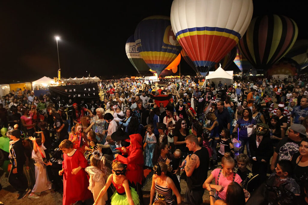 Spooktacular Hot Air Balloon Festival